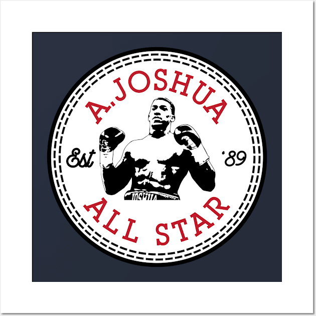 Anthony Joshua All Star Converse Logo Wall Art by Rebus28